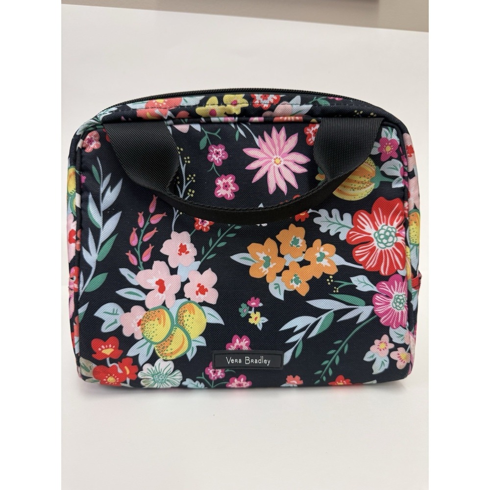 Vera Bradley Lighten Up Lunch Cooler Bag Kauai Floral Insulated Top Handle
